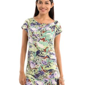 109F Women Multicoloured Printed Tunic