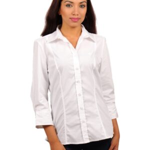 United Colors Of Benetton Women Winter White Shirt