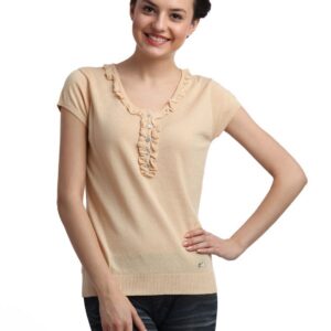 Arrow Woman Beige Top