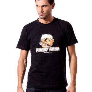 Tantra Men Black Angry Anna T-shirt