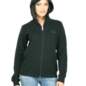United Colors of Benetton Women Solid Black Sweatshirt