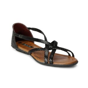 Rocia Women Casual Black Sandal
