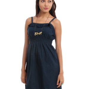 United Colors of Benetton Women Navy Blue Dress
