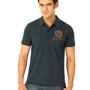 Flying Machine Men Blue Polo Tshirts