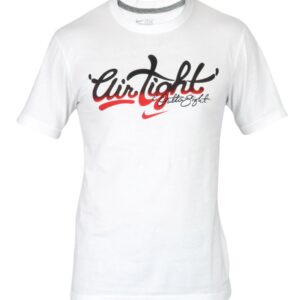 Nike Men Printed White Tshirts