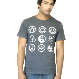 Tantra Men Circles Grey T-shirt