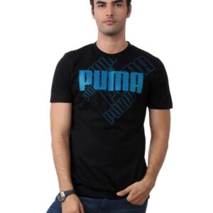 Puma Men Black T-shirt