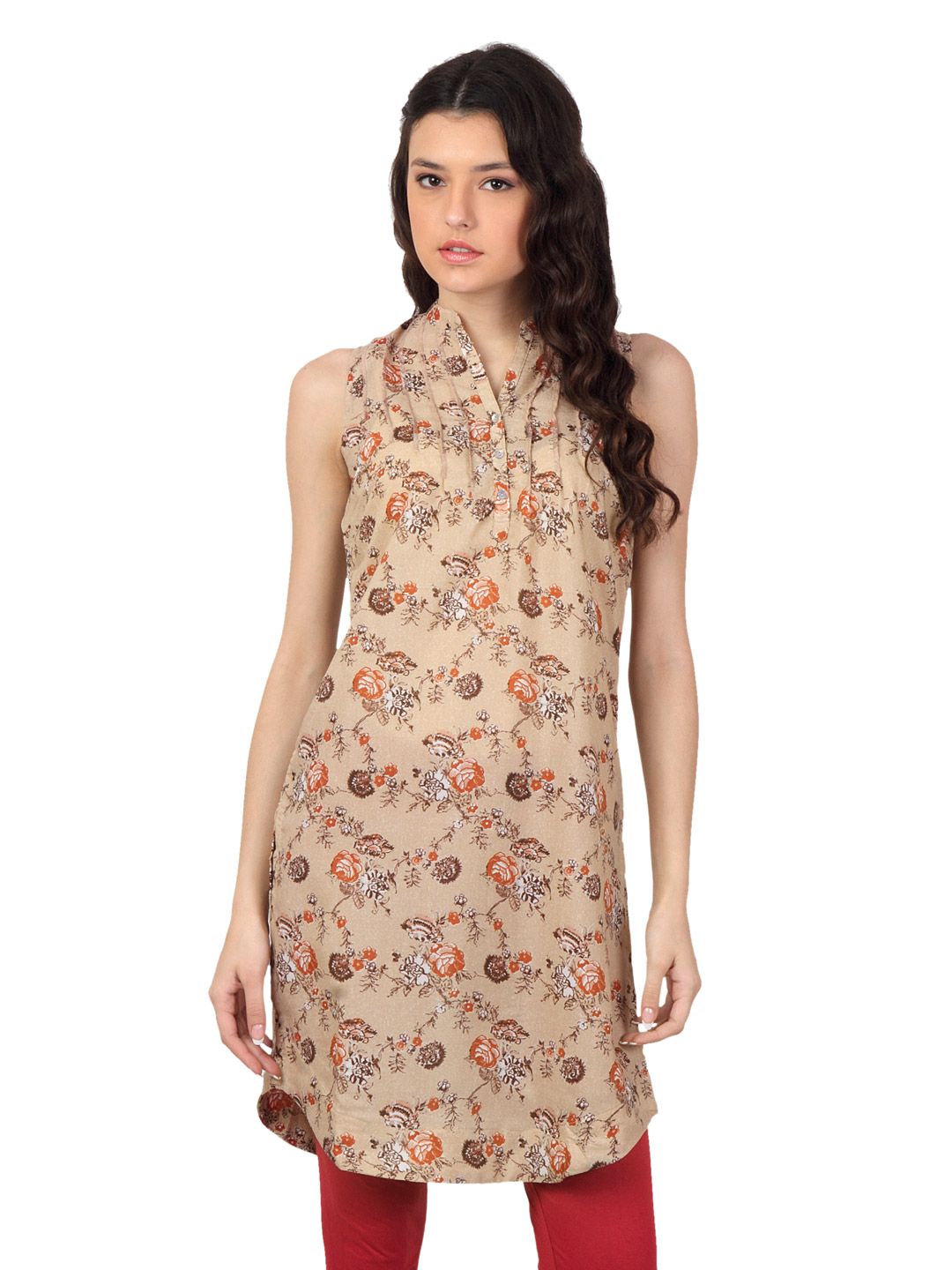 W Women Brown Kurta