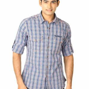 Scullers Men Scul Blue White Shirts