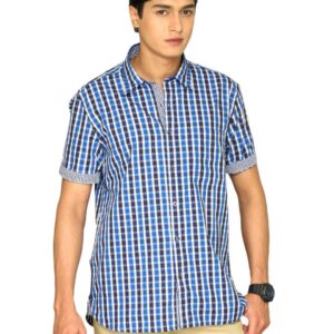 Scullers Men Scul Purple Blue White Shirt