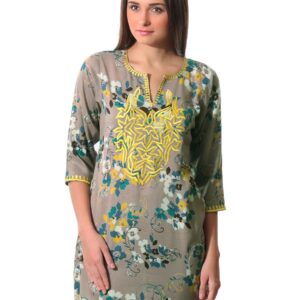 Aneri Women Beige Kurta