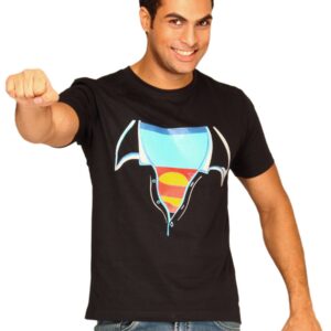 Myntra Hero Within Black T-shirt