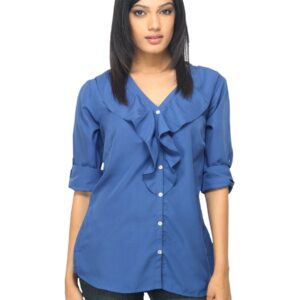 Femella Women Blue Shirt