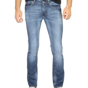 Deni Yo Men Washed Blue Jeans