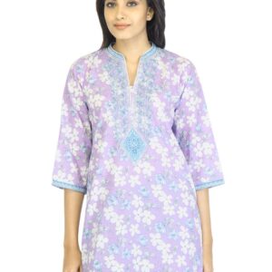Aneri Women Shruti Lavender Kurta