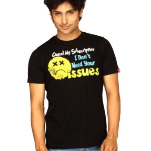 Probase Men's Cancel My Subscription Black T-shirt