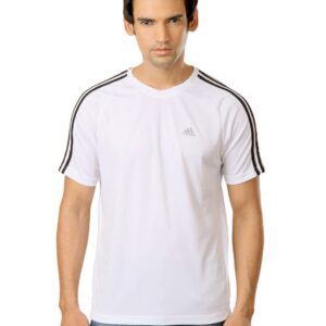 ADIDAS Men White T-shirt