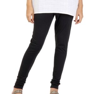 Aurelia Women Solid Black Leggings