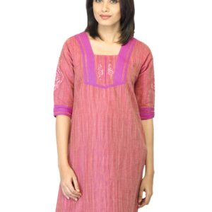 Mother Earth Women Magenta Kurta