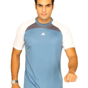 ADIDAS Men's Coffer Teal Blue T-shirt