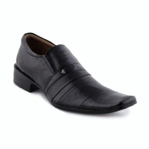 Provogue Men Black Formal Shoes