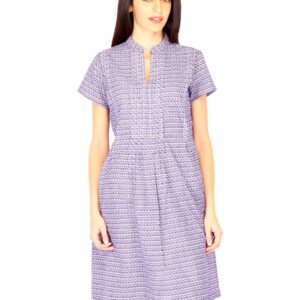 W Women Printed Purple Kurtas
