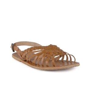 Carlton London Women Casual Tan Sandals