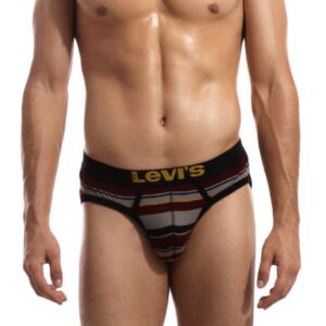 Levis Men Jazz Stripes Grey Brief