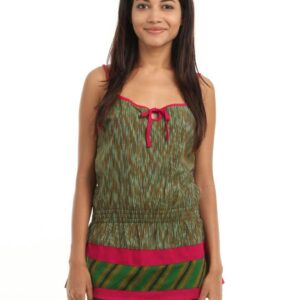 Mother Earth Women Green Kurti