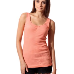 ONLY Women Peach Long Tank Top