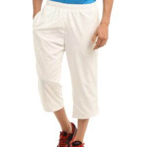 Puma Men White 3/4 Length Pants
