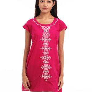 Fusion Beats Women Dark Pink Tunic