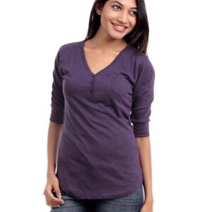 Spykar Women Purple Top
