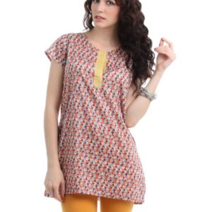Myntra Women Multi Coloured Kurti