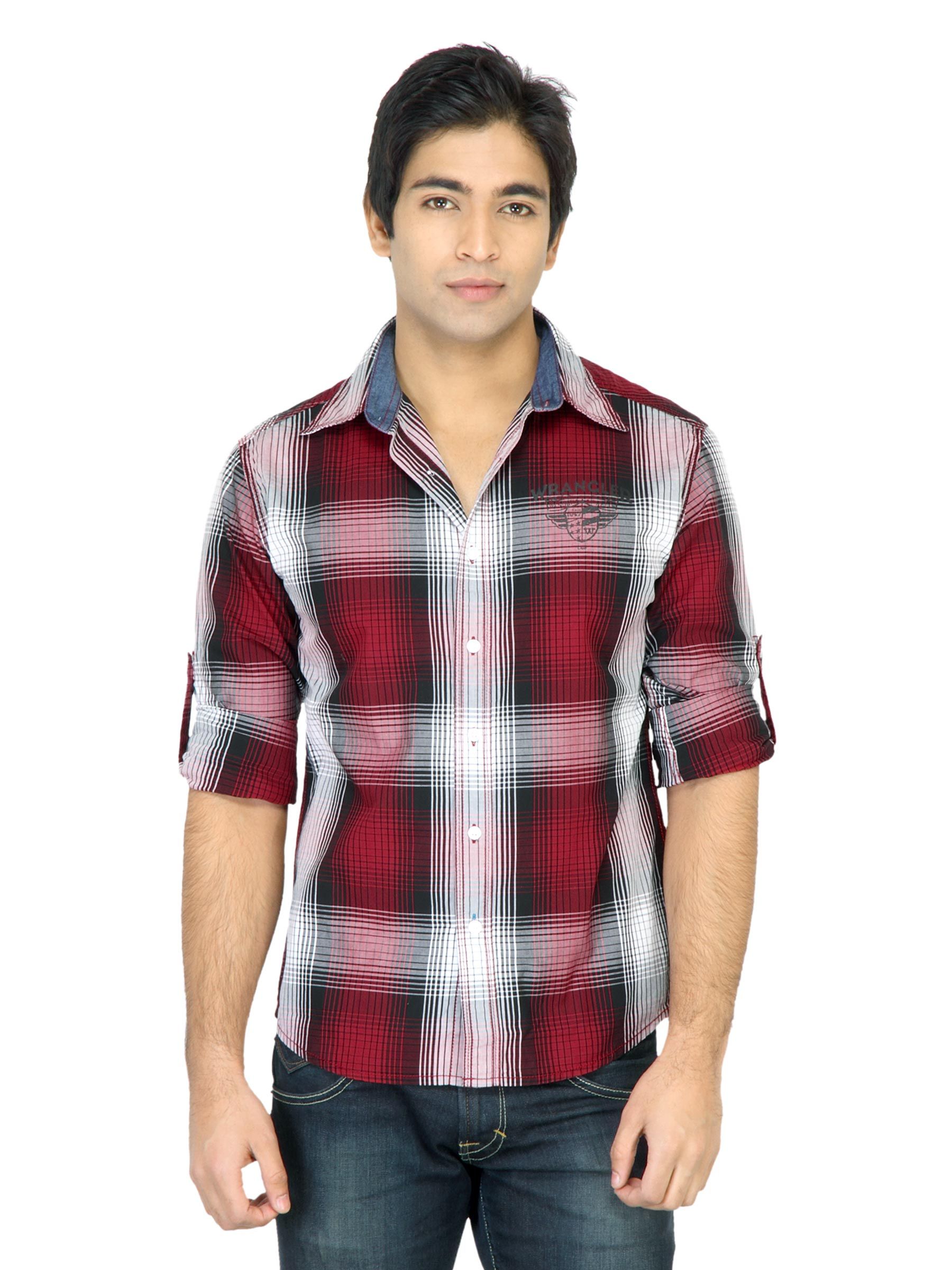 Wrangler Men Colorado Red Shirt