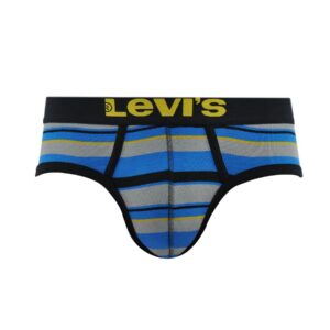 Levis Men Jazz Stripes Blue Brief
