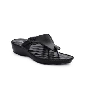Tiptopp Women Black Flats