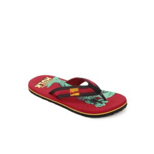 Marvel Boys Red Flip Flop