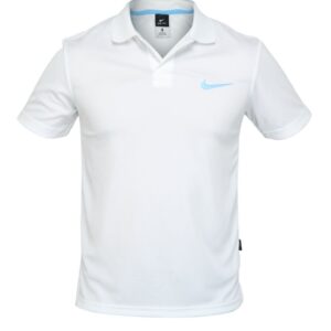 Nike Men White Polo Tshirt