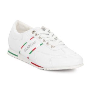 Gliders Men White Casual Shoes