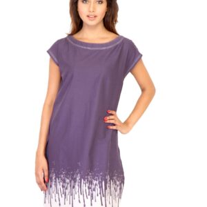 W Women Printed Violet Kurtas