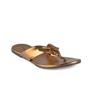 Carlton London Women Gold Toned Flats