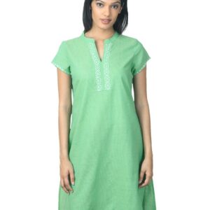 Aurelia Women Green Kurta