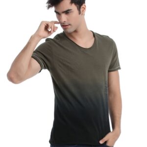 ADIDAS Men Olive Printed T-shirt