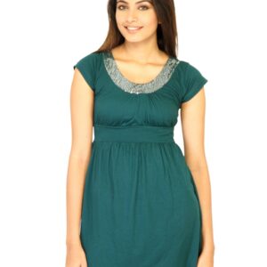 Jealous 21 Women Solid Green Tops