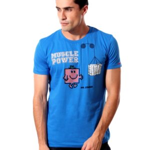 Mr. Men Blue Mr. Strong T-shirt