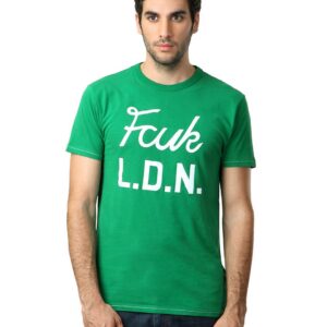 French Connection Men Green T-shirt