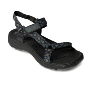 Skechers Women Double Agent Black Sandals