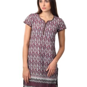 Vishudh Women Purple Kurta
