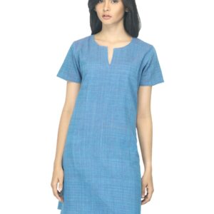 Fabindia Women Blue Kurta